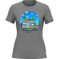 Funny Camping T-Shirt for Women