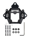 FMATAL GEAR FMA Tactical Helmet NVG Mount Modular Bungee Shroud Sports Camera Bracket Base | for Dummy NVG Sports Camera | Paintball | Airsoft Helmet Accessories (BK)
