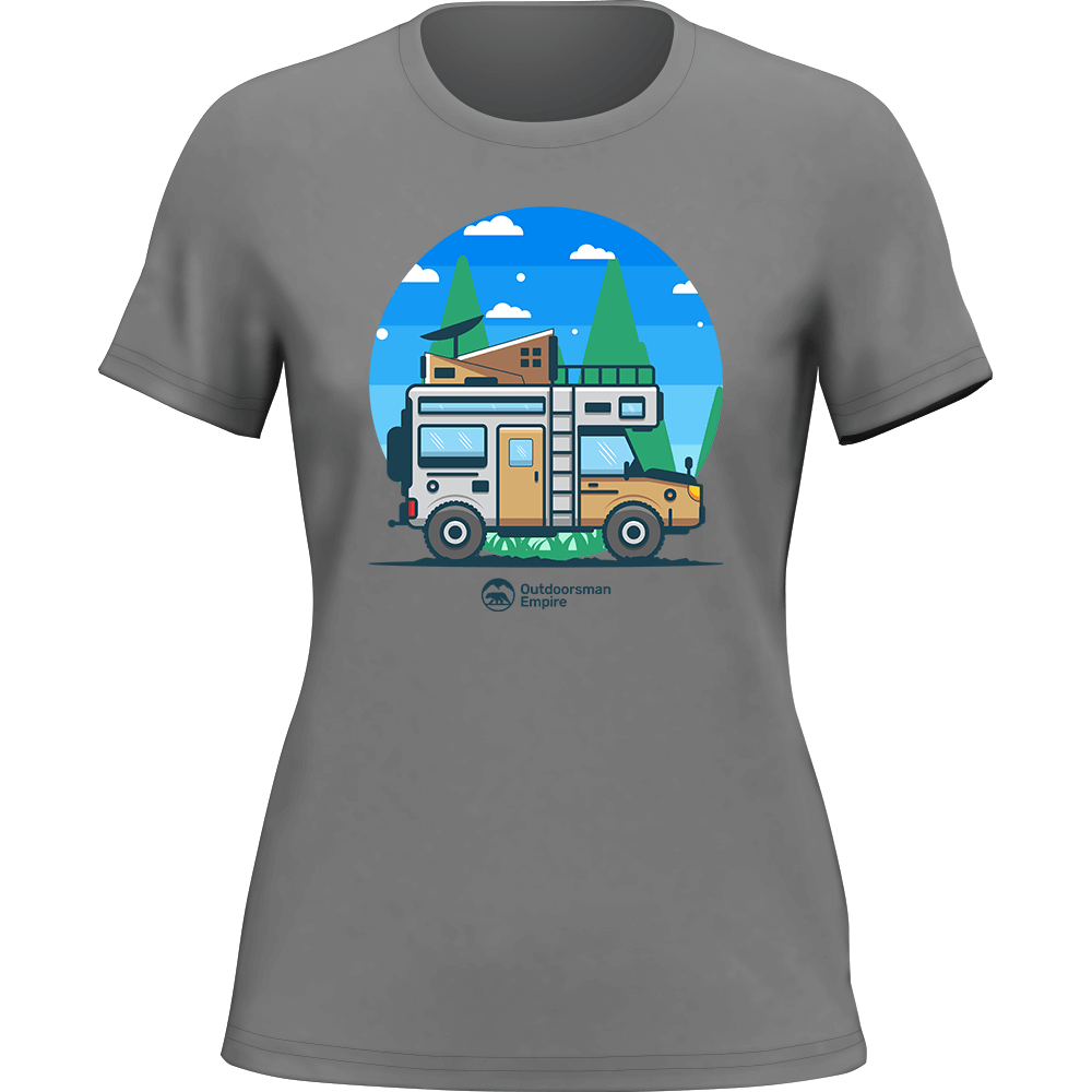 Funny Camping T-Shirt for Women