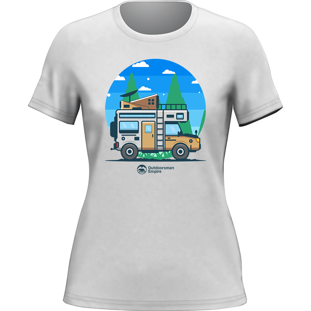 Funny Camping T-Shirt for Women